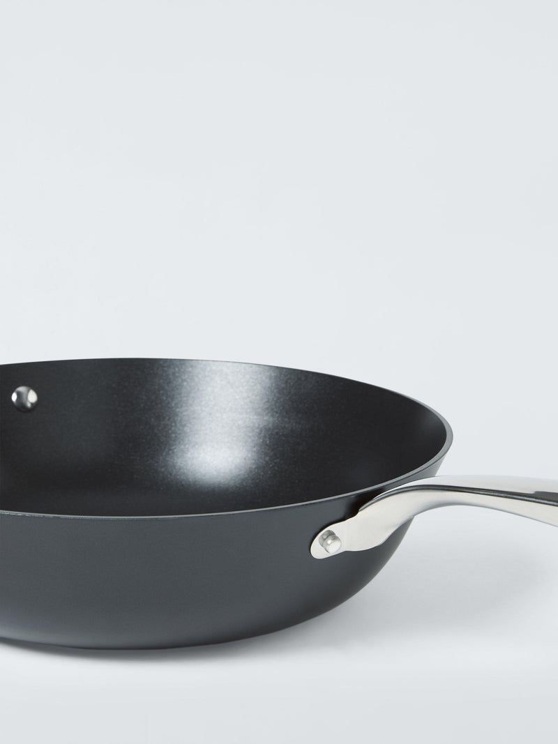 John Lewis non-stick aluminium wok 30cm, imported from the UK