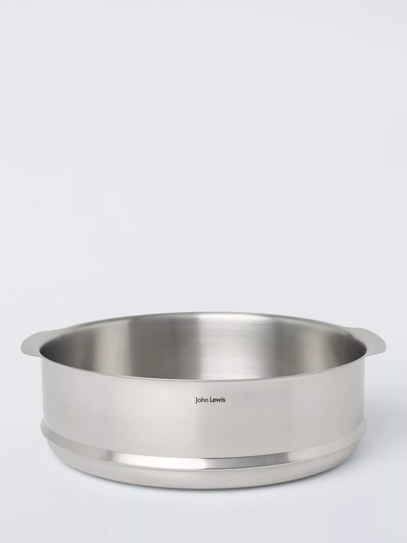 John Lewis The Pan Stainless Steel Steamer Insert