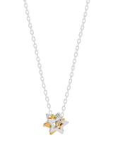 John Lewis Estella Bartlett Triple Dainty Star Charm Necklace Gold/Silver- Buy online at McGrocer