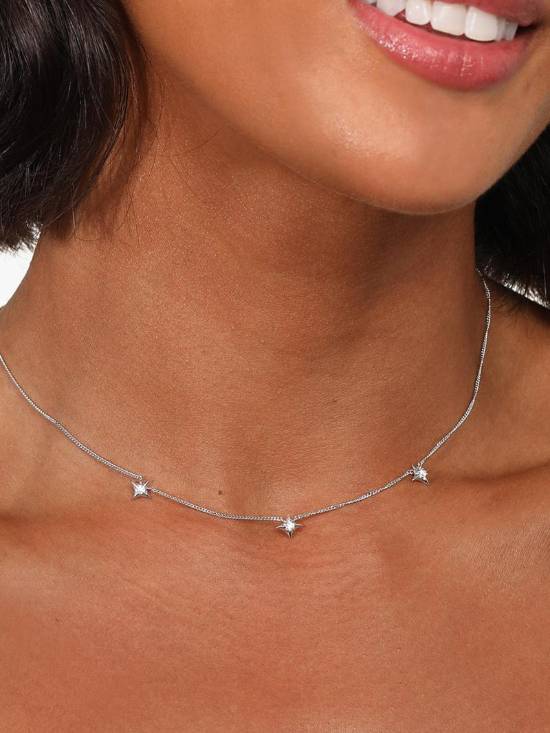 Astrid & Miyu Cosmic Star Charm necklace, imported from the UK
