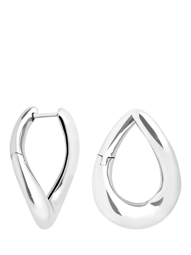 Astrid & Miyu Molten Large Hoop Earrings