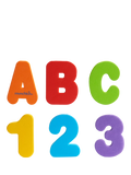 Munchkin bath letters and numbers set - British product