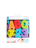 Munchkin bath letters and numbers set - British product