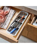 Joseph Joseph compact tiered cutlery organiser, imported from the UK