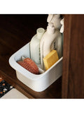 Joseph Joseph CupboardStore Caddy white with wheels, imported from the UK