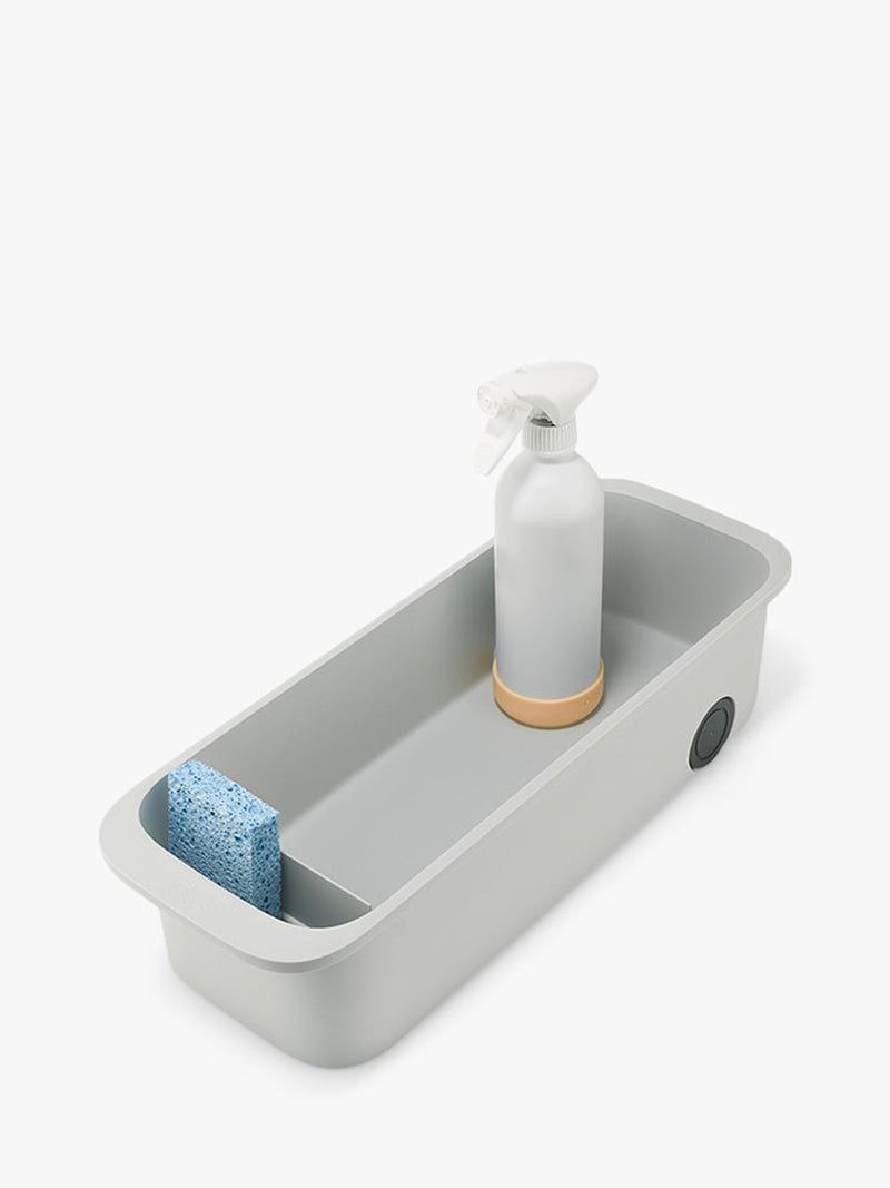 Joseph Joseph CupboardStore Caddy white with wheels, imported from the UK