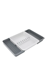 John Lewis Joseph Joseph Expanding Utensil and Gadget Organiser, Grey/White- Buy online at McGrocer