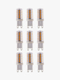 Saxby G9 LED warm white capsule bulbs pack of 9 3.2W, imported from the UK