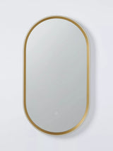 John Lewis John Lewis Vela Pill Illuminated Mirror 90 x 50cm- Buy online at McGrocer