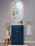 John Lewis Vela illuminated mirror 90x50cm, imported from the UK