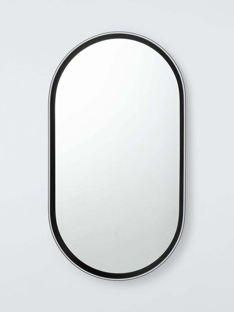 John Lewis Vela Pill illuminated mirror 90x50cm, imported from the UK