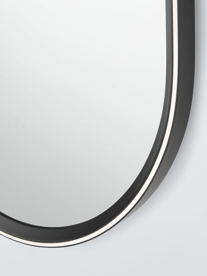 John Lewis Vela Pill illuminated mirror 90x50cm, imported from the UK