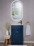 John Lewis Vela Pill illuminated mirror 90x50cm, imported from the UK
