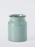 John Lewis Enamel Effect Bathroom Tumbler, Sage