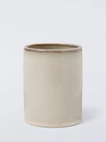 John Lewis grey glazed ceramic bathroom tumbler - British product
