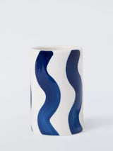 John Lewis John Lewis Wavy Stripe Bathroom Tumbler 275ml- Buy online at McGrocer