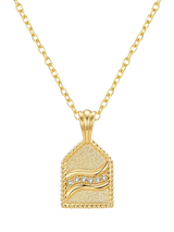John Lewis DPT Diamond Pentagon Pendant Necklace- Buy online at McGrocer