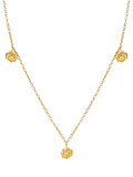 DPT Antwerp necklace rose and diamond pendant gold - British product