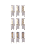 Saxby G9 LED bulbs 3.2W cool white 9-pack - British product