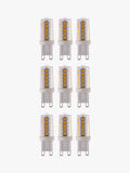Saxby G9 LED bulbs 3.2W cool white 9-pack - British product