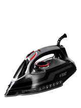 John Lewis Russell Hobbs PowerSteam Ultra Steam Iron, Black/Grey- Buy online at McGrocer
