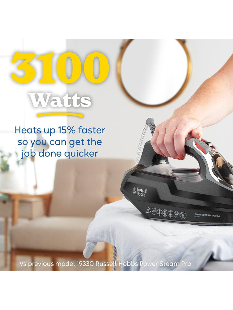 Russell Hobbs PowerSteam Ultra iron black/grey, UK version