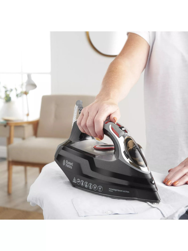 Russell Hobbs PowerSteam Ultra iron black/grey, UK version