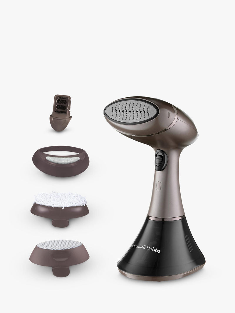 Russell Hobbs Steam Genie Aroma handheld steamer bronze, imported from the UK