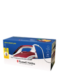 Russell Hobbs Ultra Steam Pro iron ceramic soleplate 320ml (British brand)