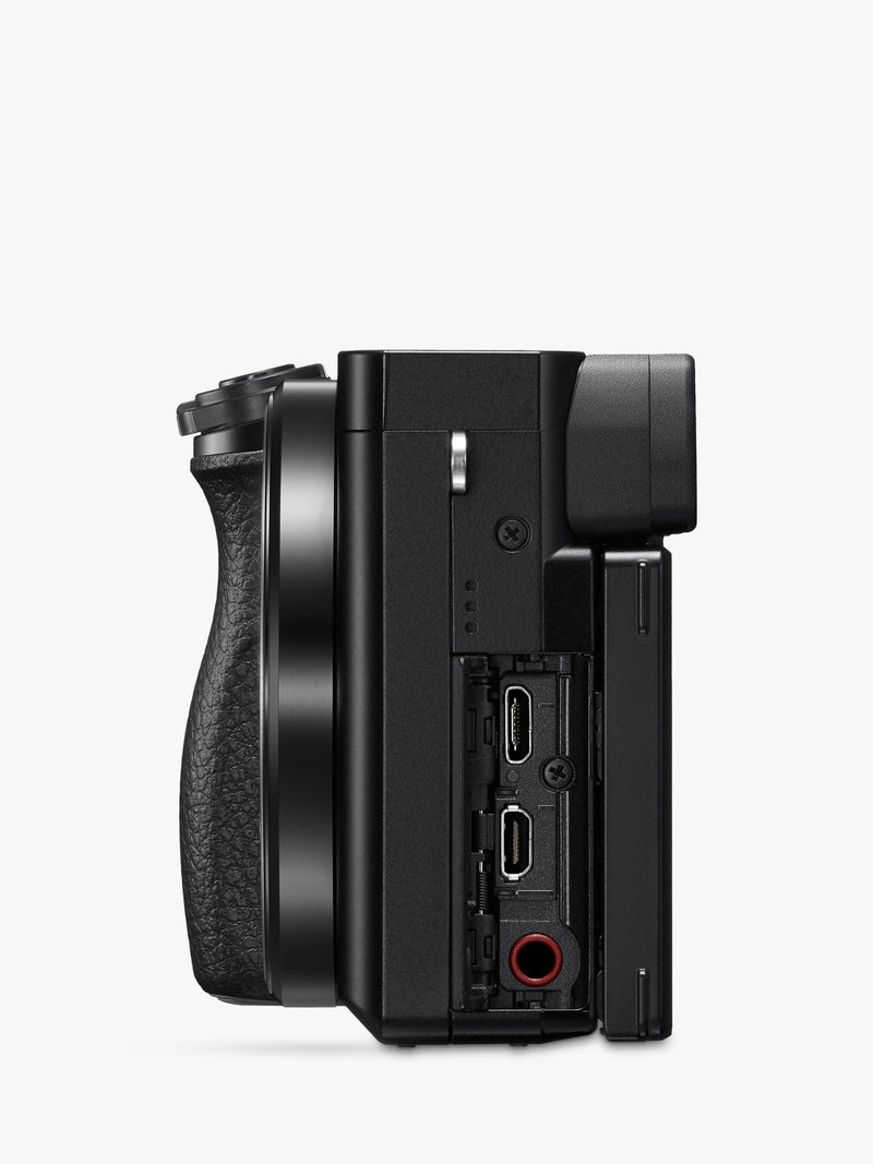 Sony A6100 mirrorless camera with double zoom lens kit - British product