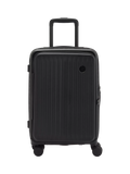 Nere Venture Dual Open 4-Wheel Spinner 56cm Cabin Case, 36L, Black