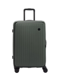 Nere Venture Dual Open 4-Wheel Spinner 66cm Medium Suitcase, 59L, Khaki