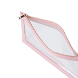 Nanshy Clear Makeup Pouch Pink 29cm imported from the UK