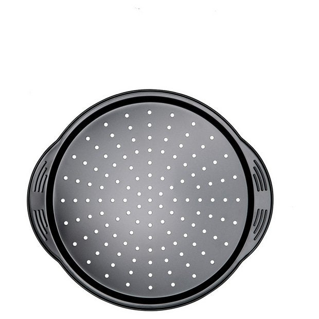 Prestige Aerolift Carbon Steel Pizza Tray 37 x 33cm, imported from the UK