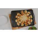 Prestige Aerolift Carbon Steel Pizza Tray 37 x 33cm, imported from the UK