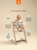 Stokke Tripp Trapp high chair bundle baby set tray - British product
