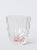 John Lewis John Lewis Colour Base Scallop Glass Tumbler, Pink, 380ml- Buy online at McGrocer