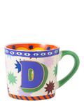 Eleanor Bowmer monogram alphabet new bone china mug 300ml, imported from the UK