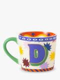 Eleanor Bowmer monogram alphabet new bone china mug 300ml, imported from the UK