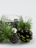 John Lewis pinecone votive candle holder set of 2 green - British product