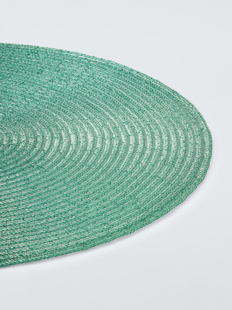 John Lewis set of 4 sparkle round braided placemats British product