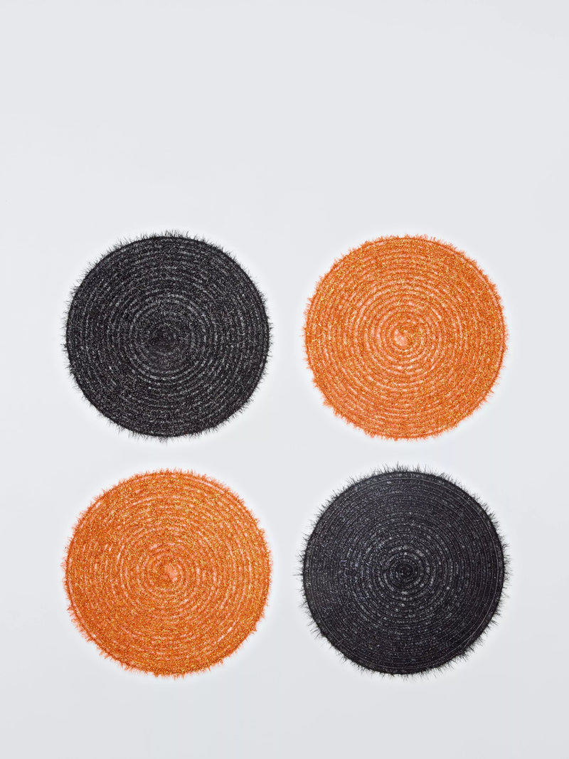 John Lewis Halloween placemats set of 4 sparkly 35cm, UK version