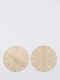 John Lewis cut-out snowflake PVC placemats set of 2, UK version