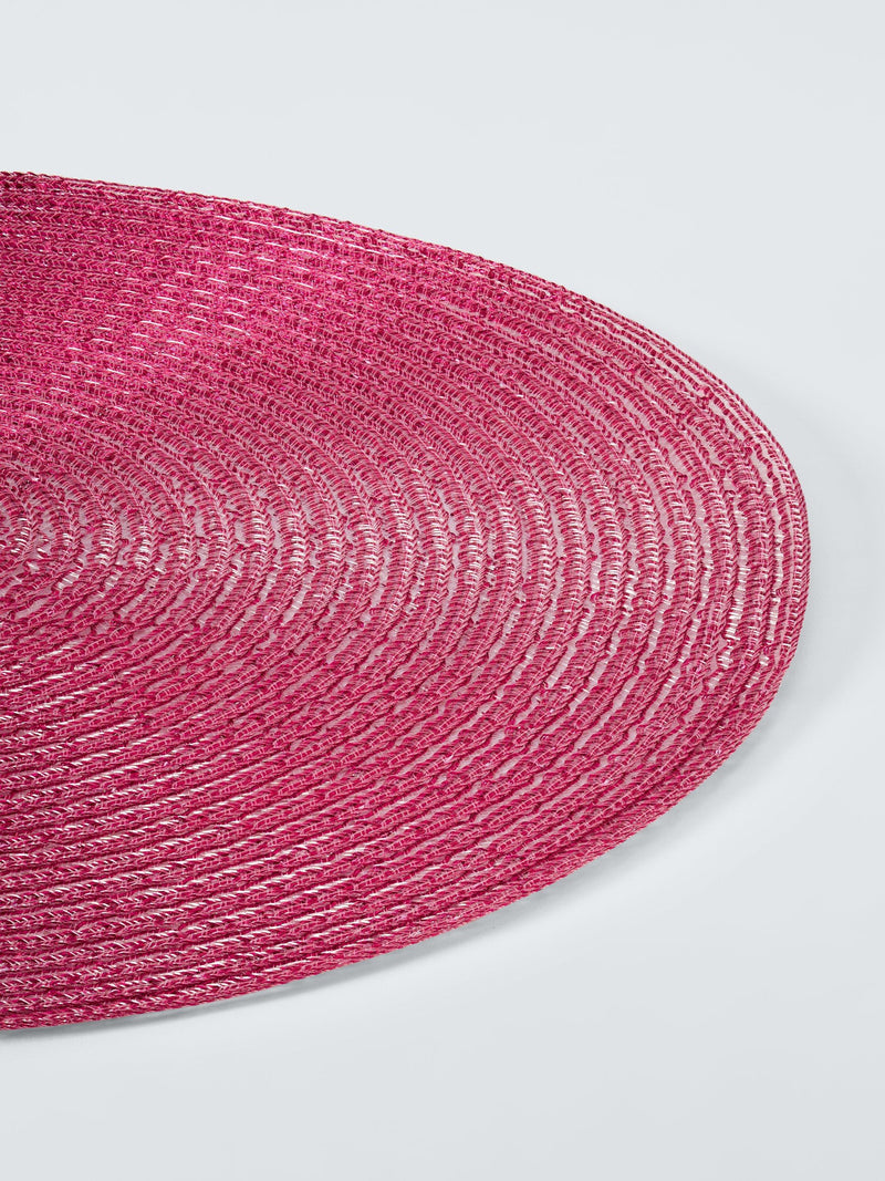 John Lewis sparkle braided placemats set of 4 red - British product