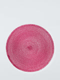 John Lewis sparkle braided placemats set of 4 red - British product
