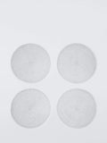 John Lewis braided placemats silver set of 4 (British brand)