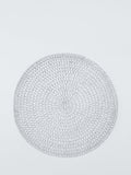 John Lewis braided placemats silver set of 4 (British brand)