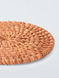 John Lewis natural rattan coasters set of 4 (British brand)