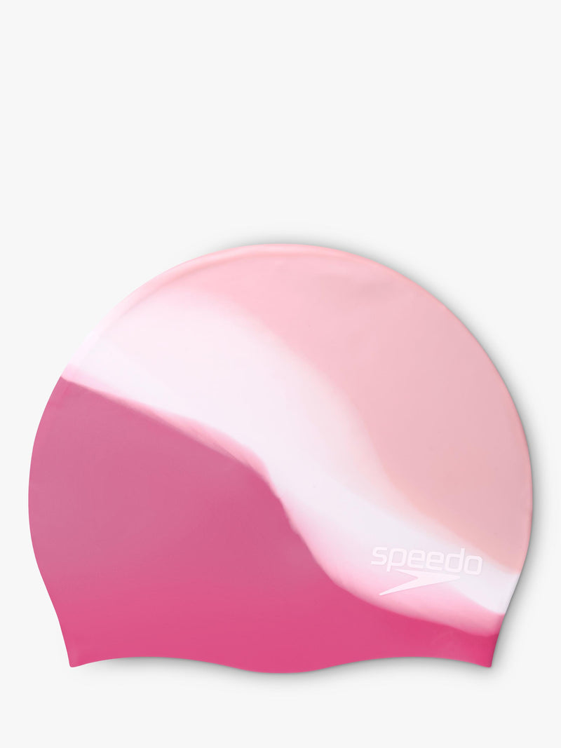 Speedo Junior Silicone Swimming Cap Oyster White Blush - British product