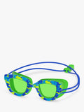 Speedo kids swim goggles Sunny Sea print Blue/Green - British product